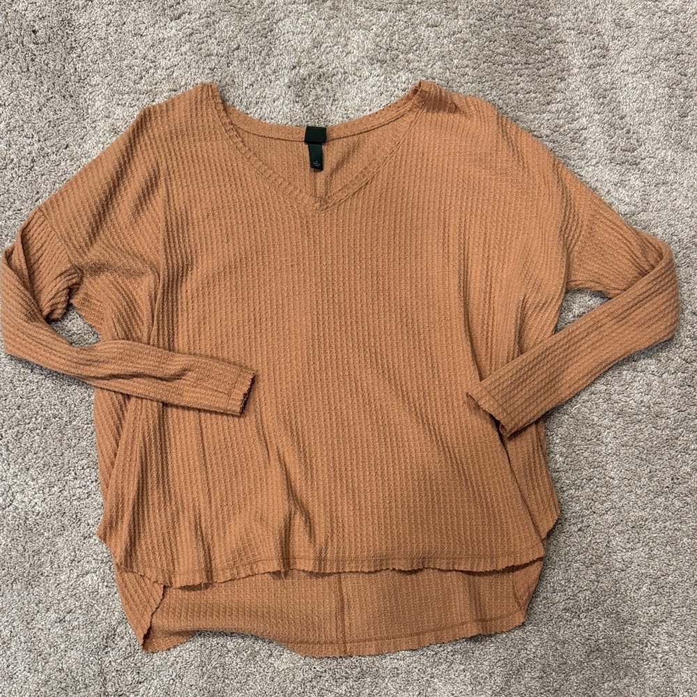 Womens long sleeve baggy shirt